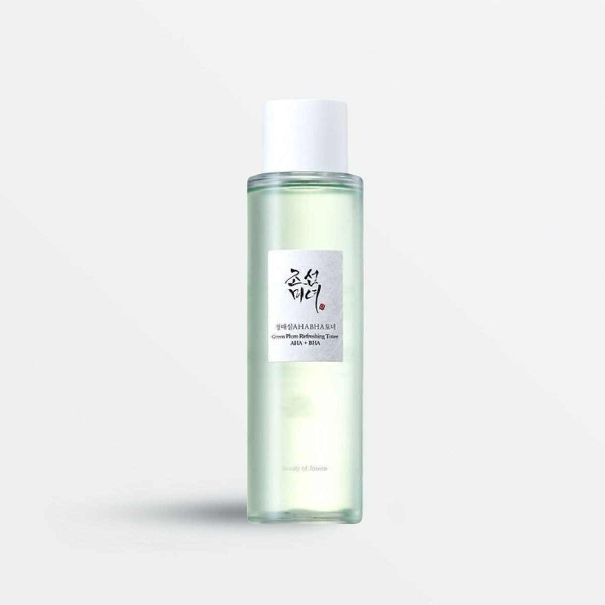 Lotion exfoliante Beauty of Joseon Green Plum Refreshing Toner AHA + BHA, 150 ml