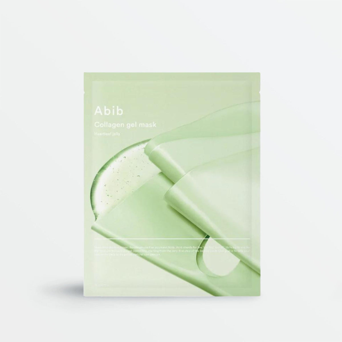 Masque hydrogel Abib Collagen Gel Mask Heartleaf Jelly, 1 pièce
