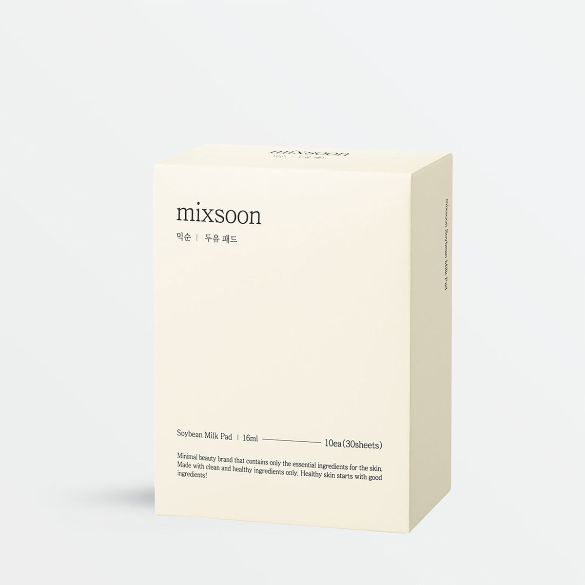 Disques de soin Mixsoon Soybean Milk Pad, 10 pièces