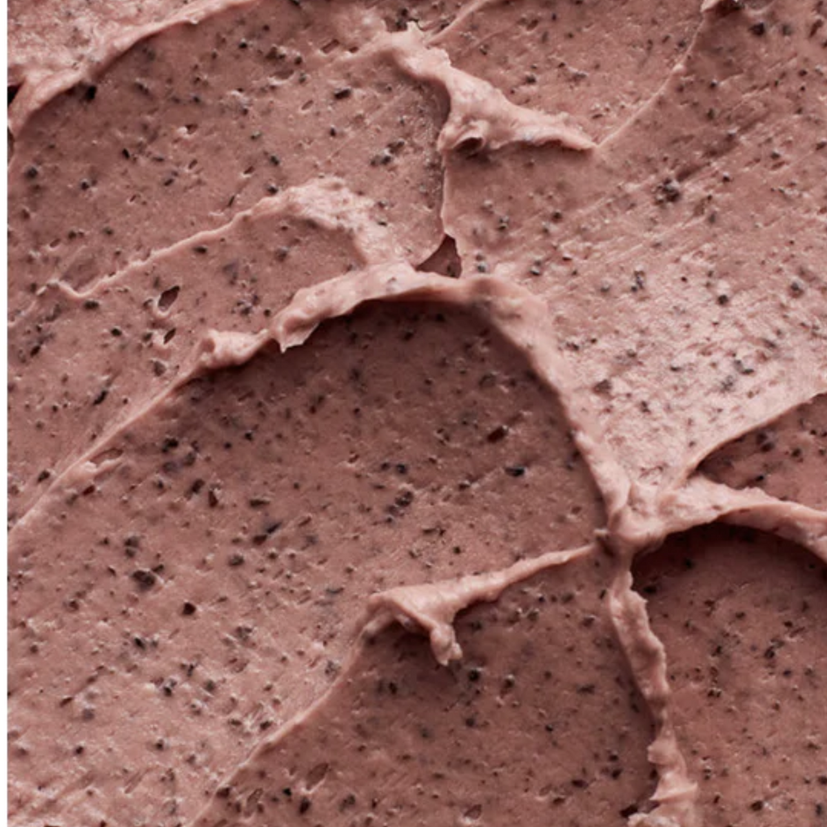 Texture épaisse du masque rose brun à particules sombres