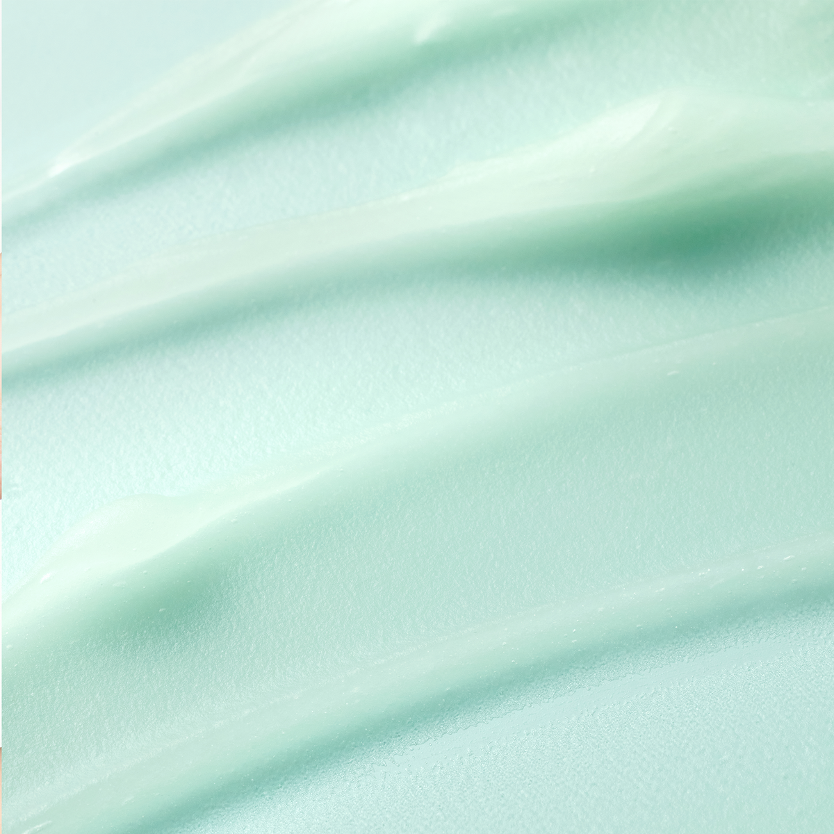 Texture de masque vert pâle étalée en bandes