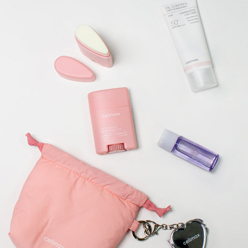 Stick solaire rose avec d&
