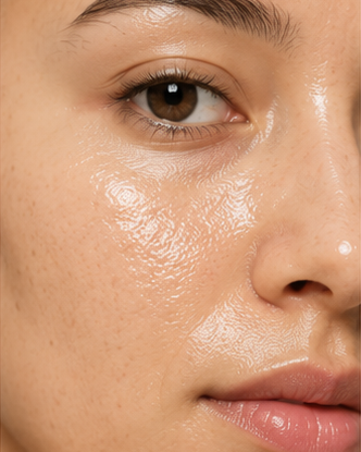 Oily skin