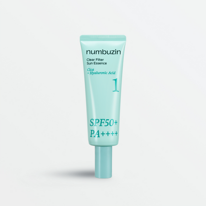 Essence solaire Numbuzin No.1 Clear Filter Sun Essence SPF50+ PA++++, 50 ml