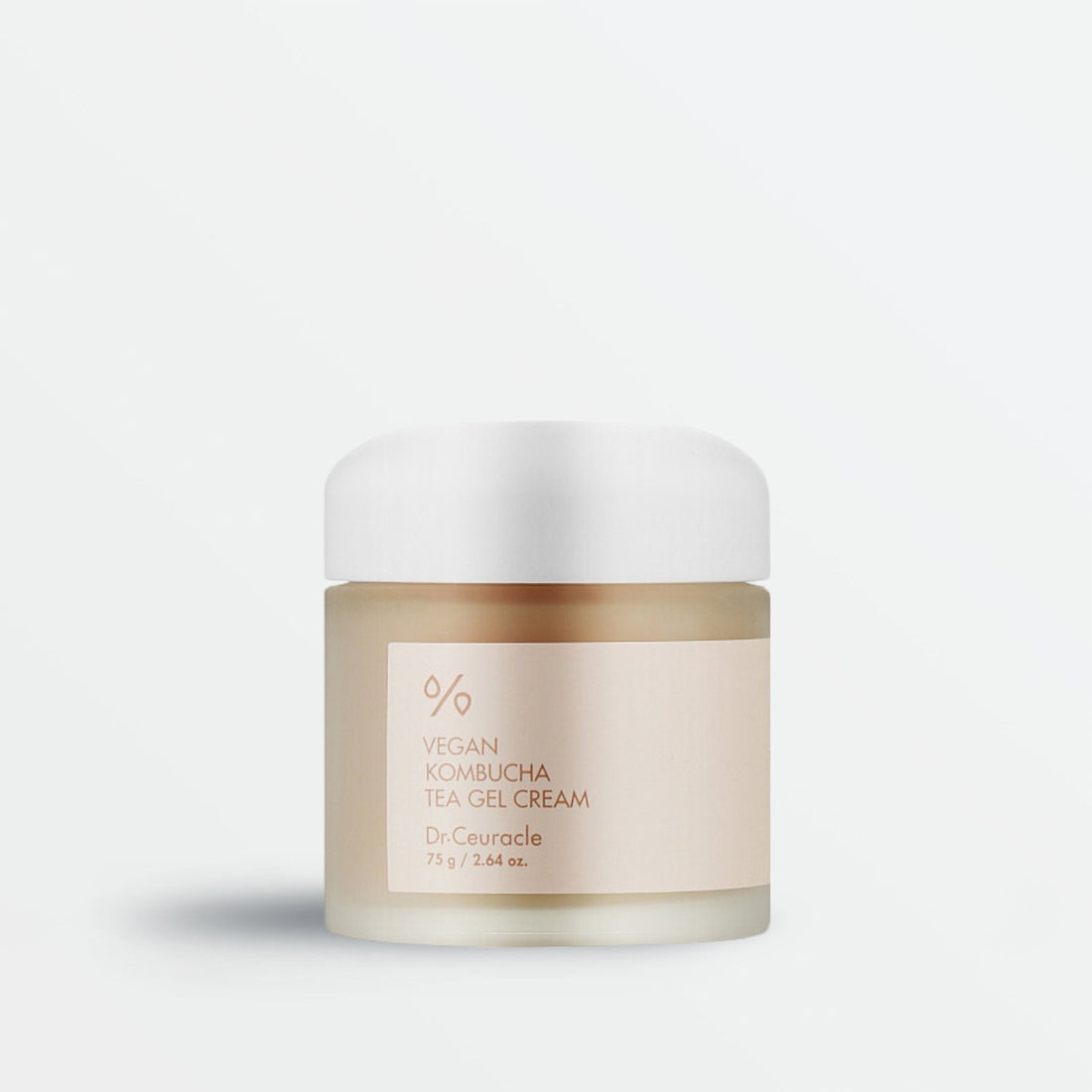 Crème-gel Dr Ceuracle Vegan Kombucha Tea Gel Cream, 75 g