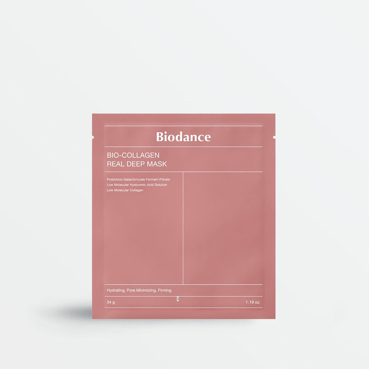 Masque hydrogel Biodance Bio-Collagen Real Deep Mask, 1 pièce