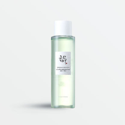 Lotion exfoliante Beauty of Joseon Green Plum Refreshing Toner AHA + BHA, 150 ml
