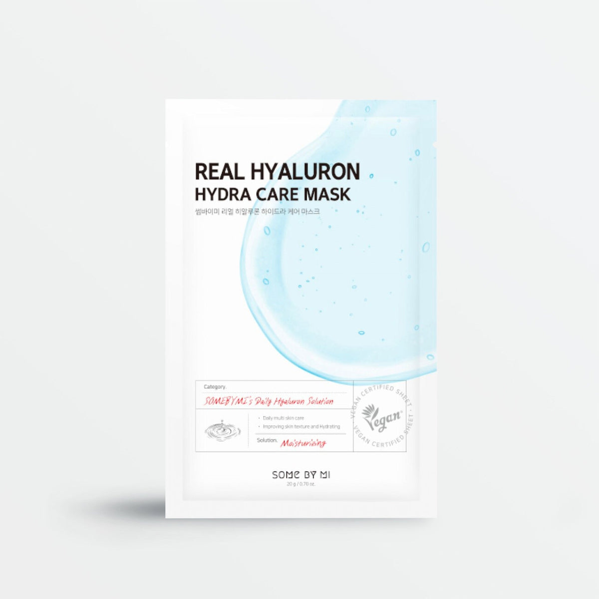 Masque en tissu Some By Mi Real Hyaluron Hydra Care Mask, 1 pièce