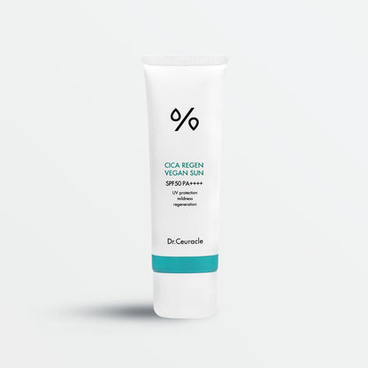 Protection solaire Dr Ceuracle Cica Regen Vegan Sun SPF50+ PA++++, 50 ml