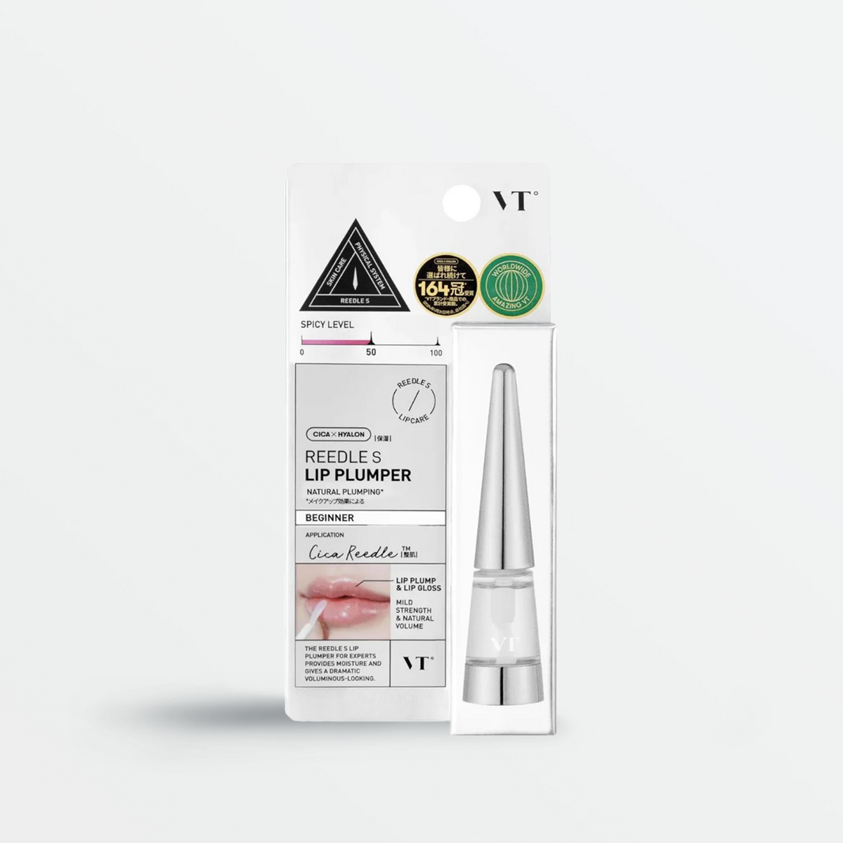 Gloss VT Cosmetics Reedle Shot Lip Plumper Beginner, 4,3 g