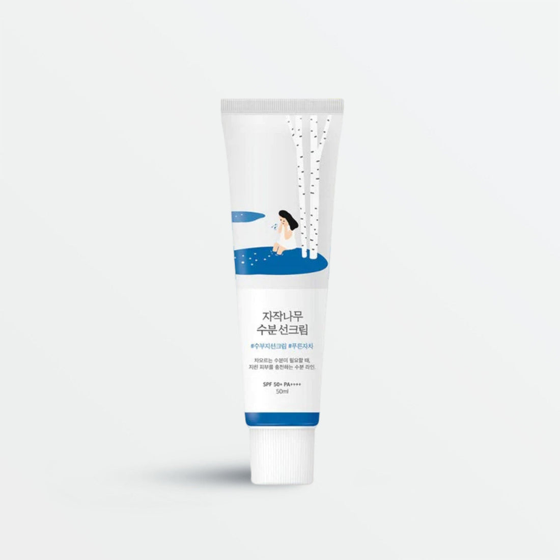 Protection solaire Round Lab Birch Juice Moisturizing Sun Cream SPF50+ PA++++, 50 ml