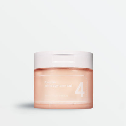 Disques toniques Numbuzin No.4 Pore Zero Peeled Egg Toner Pad, 70 pièces