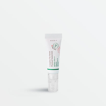 Protection solaire Axis-Y Complete No-Stress Physical Sunscreen Mini SPF50+ PA++++, 10 ml