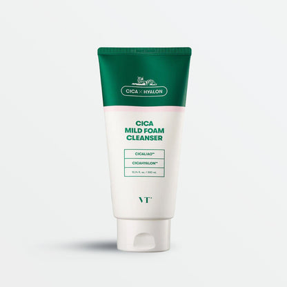 Nettoyant moussant VT Cosmetics Cica Mild Foam Cleanser, 300 ml