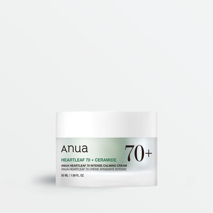 Crème Anua Heartleaf 70% Intense Calming Cream, 50 ml