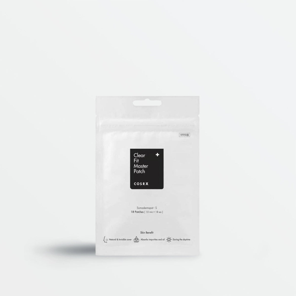 Patchs hydrocolloïdes Cosrx Clear Fit Master Patch, 18 pièces