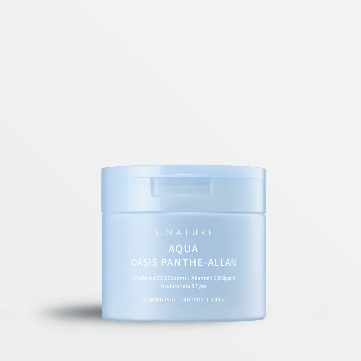 Disques toniques S.Nature Aqua Oasis Panthe-Allan Calming Pad, 60 pièces