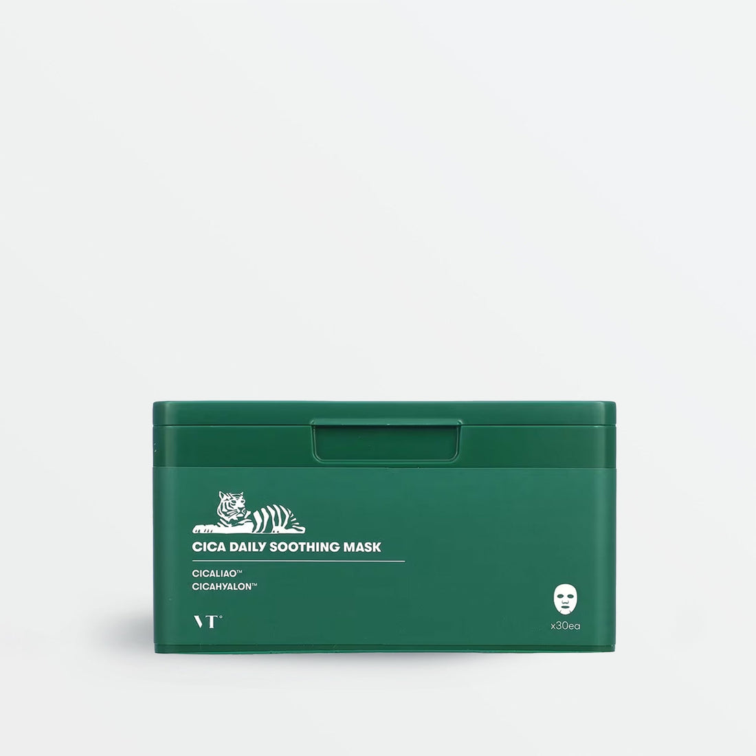 Masques en tissu VT Cosmetics Cica Daily Soothing Mask, 30 pièces