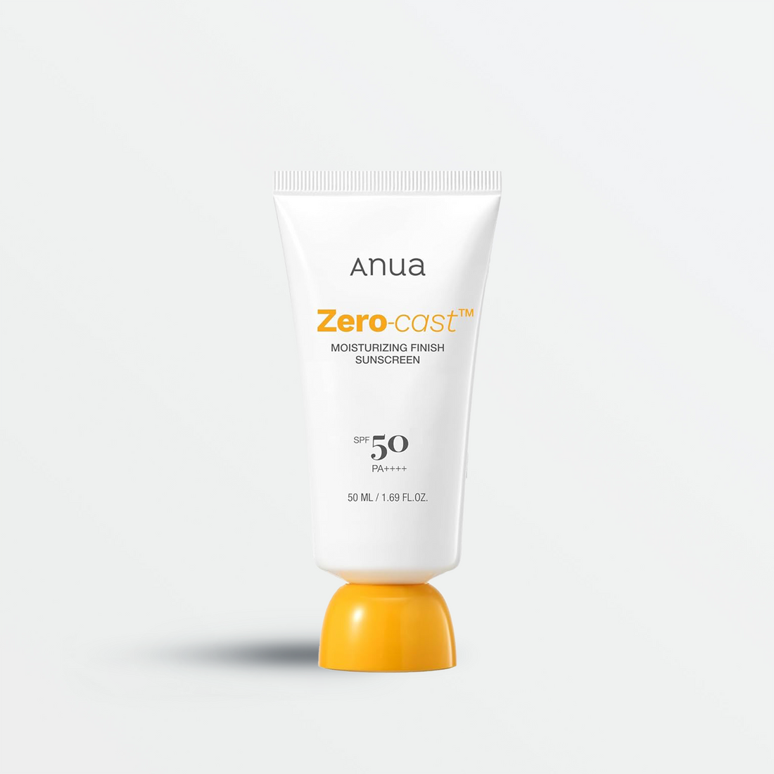 Protection solaire Anua Zero-Cast Moisturising Finish, 50 ml