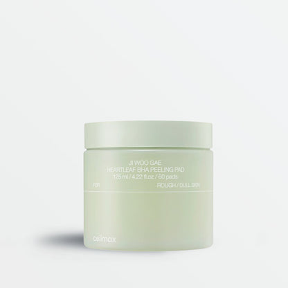 Disques exfoliants Celimax Ji Woo Gae Heartleaf BHA Peeling Pad, 60 pièces