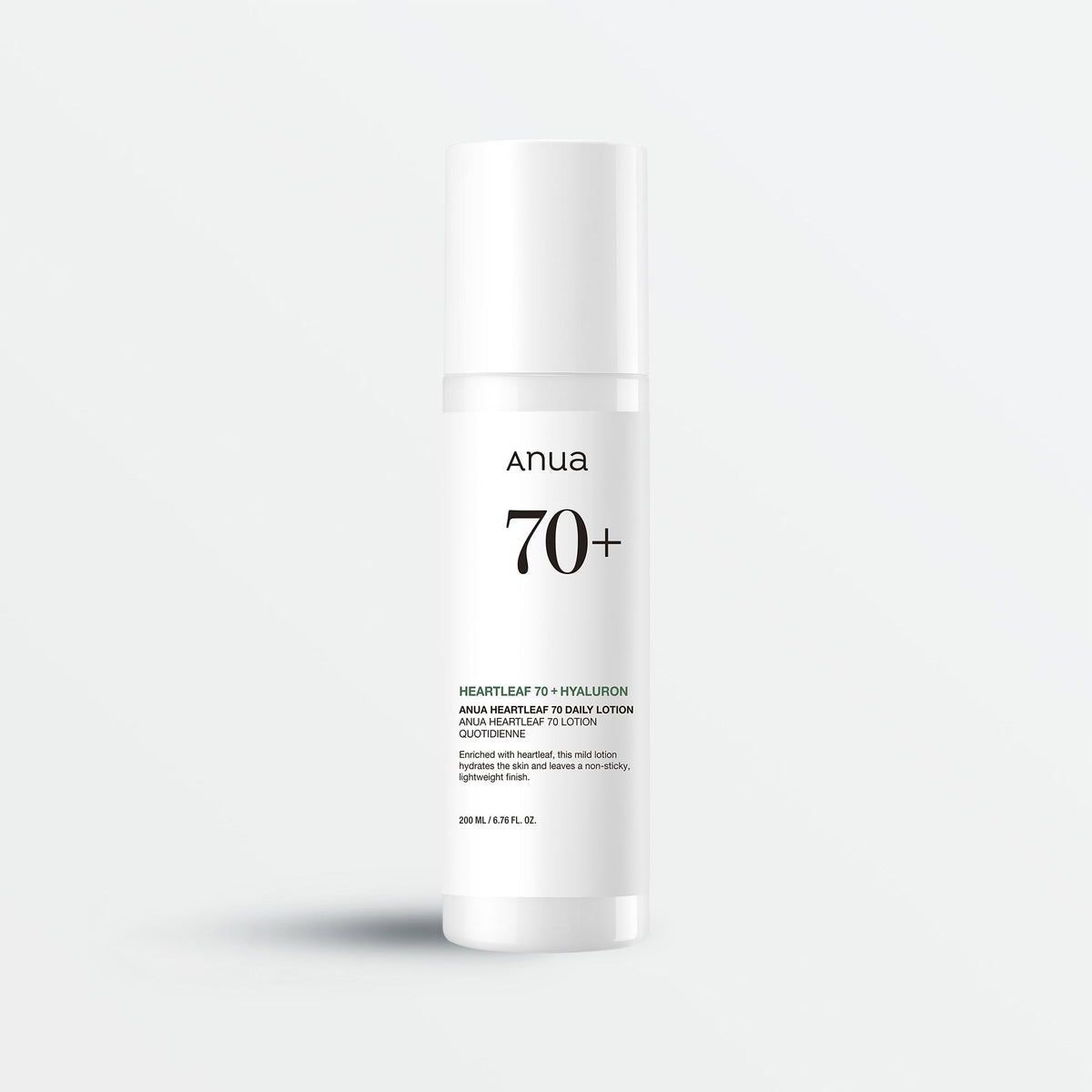 Lait hydratant Anua Heartleaf 70 % Daily Lotion, 200 ml