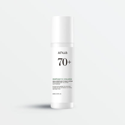 Lait hydratant Anua Heartleaf 70 % Daily Lotion, 200 ml