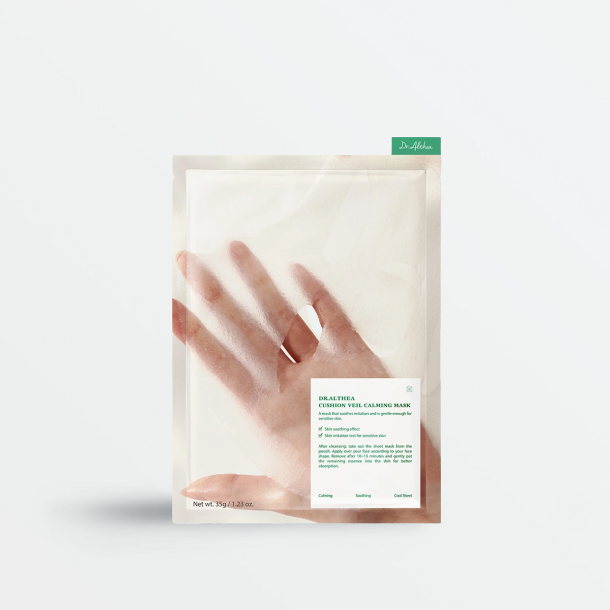 Masques Dr Althea Cushion Veil Calming Mask, 4 pièces