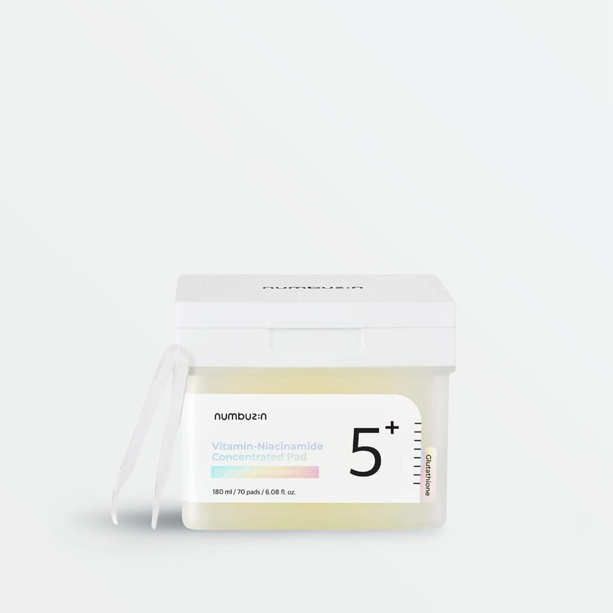 Disques toniques Numbuzin No.5 Vitamin-Niacinamide Concentrated Pad, 70 pièces