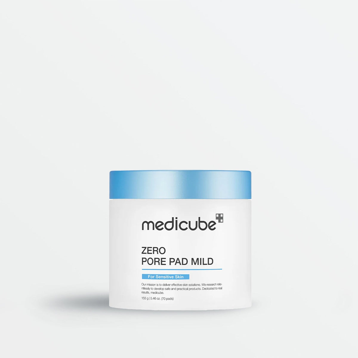 Disques toniques Medicube Zero Pore Madecassoside Pads Mild, 70 pièces