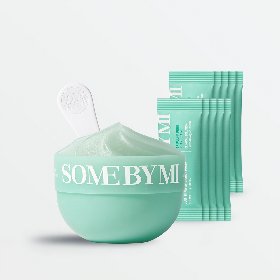 Masques poudre Some By Mi Spirulina PDRN Soothing Sherbert Mask, 10 pièces