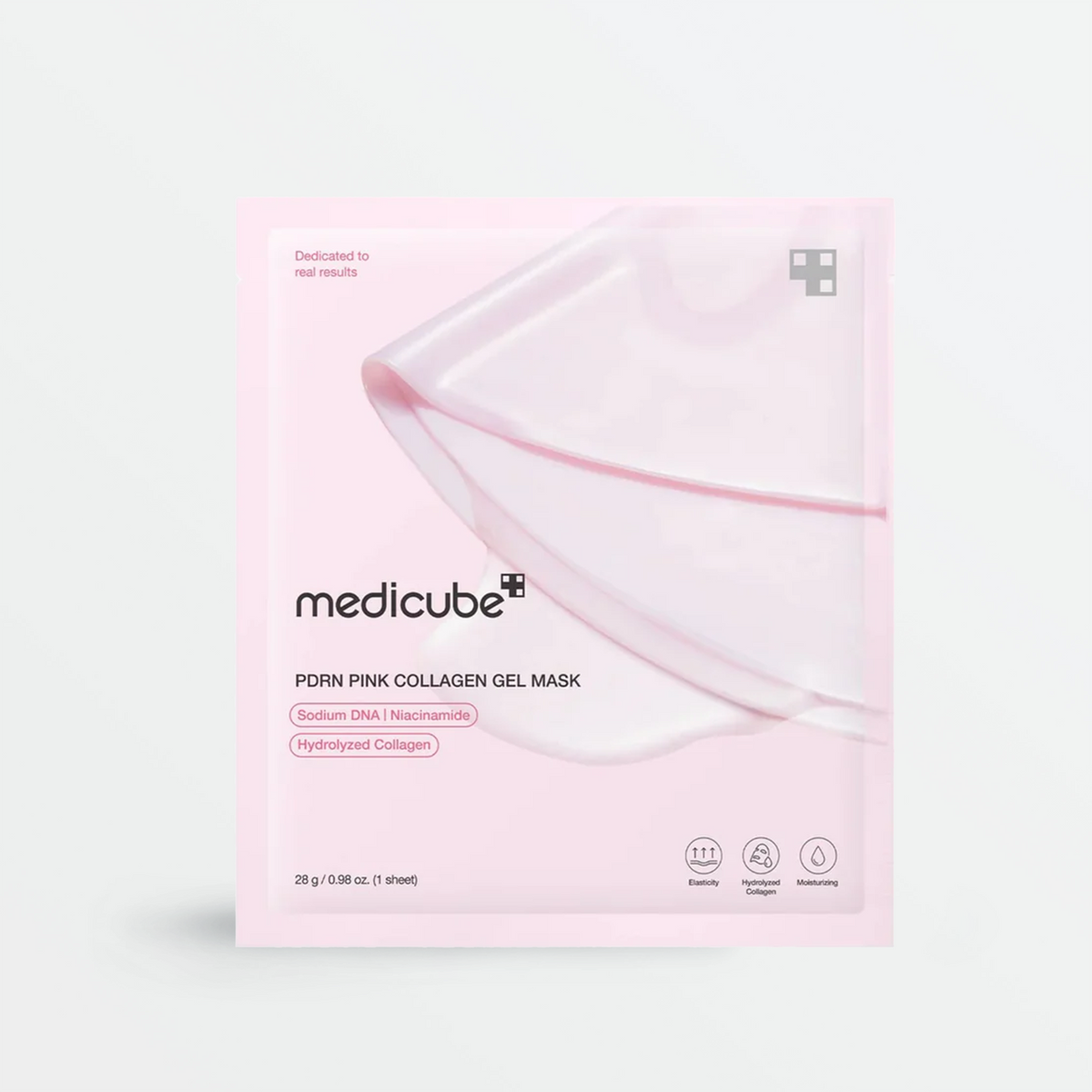 Masque gel Medicube PDRN Pink Collagen Gel Mask, 1 pièce