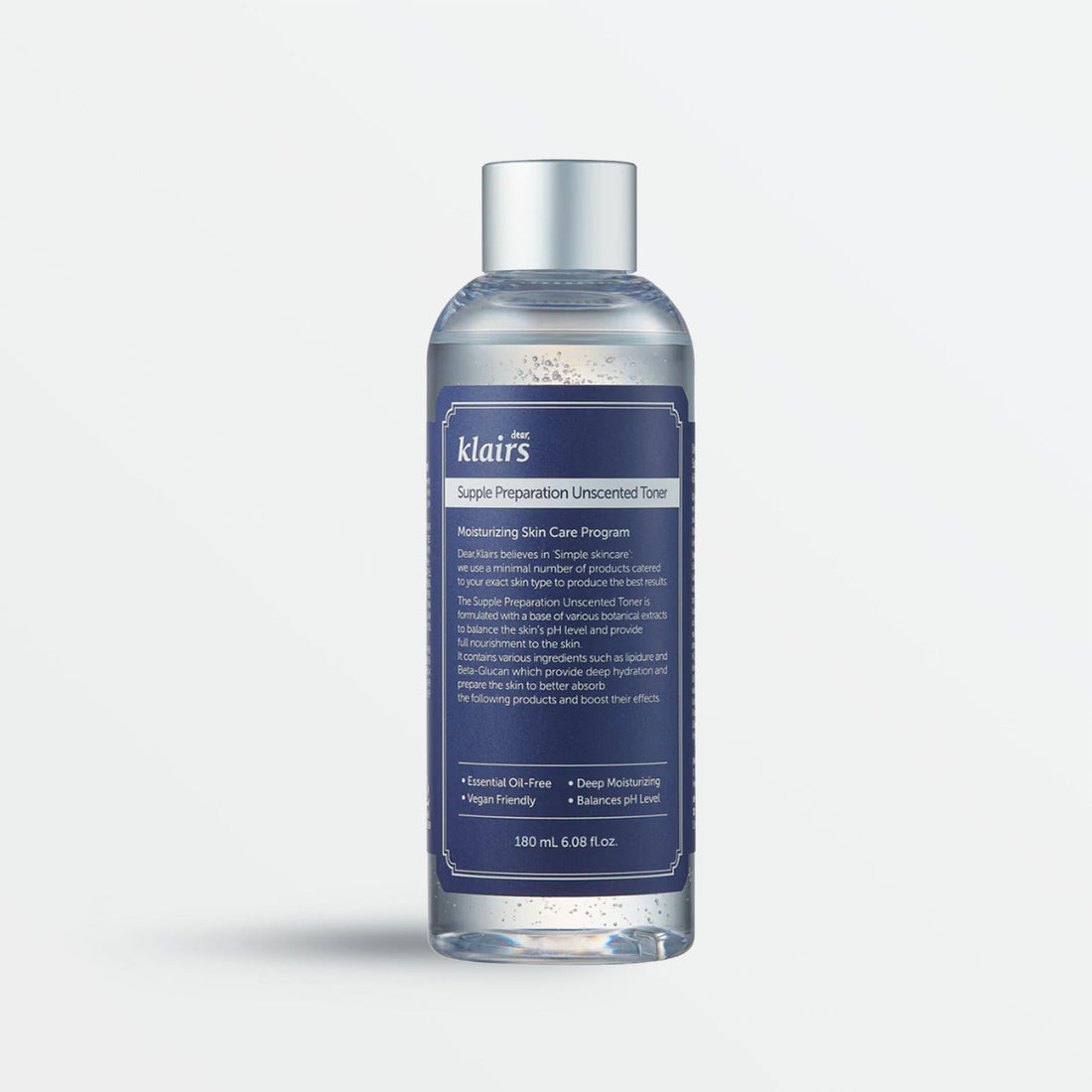 Lotion Klairs Supple Preparation Unscented Toner, 180 ml