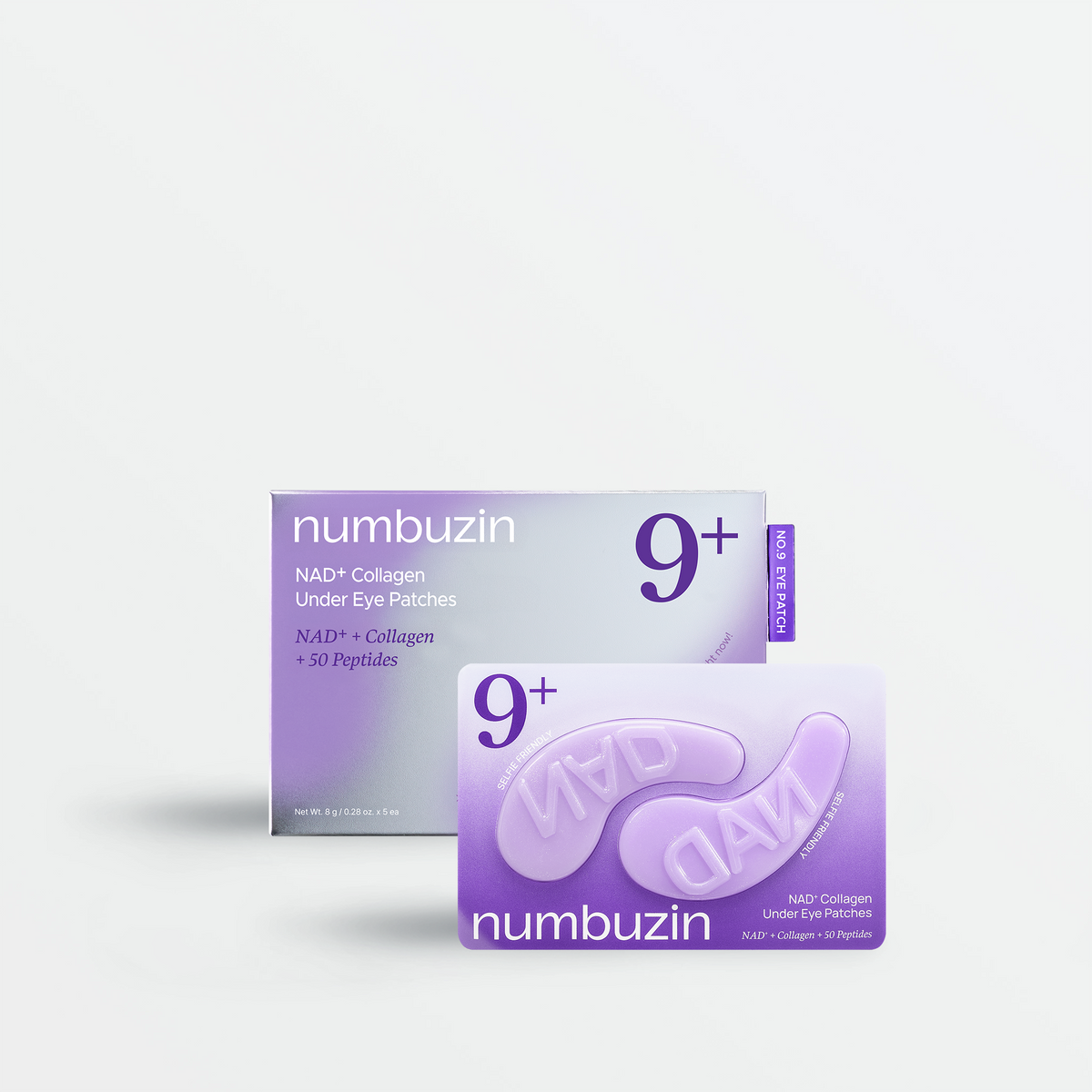 Patchs pour les yeux Numbuzin No.9+ NAD+ Collagen Under Eye Patches, 5 pièces