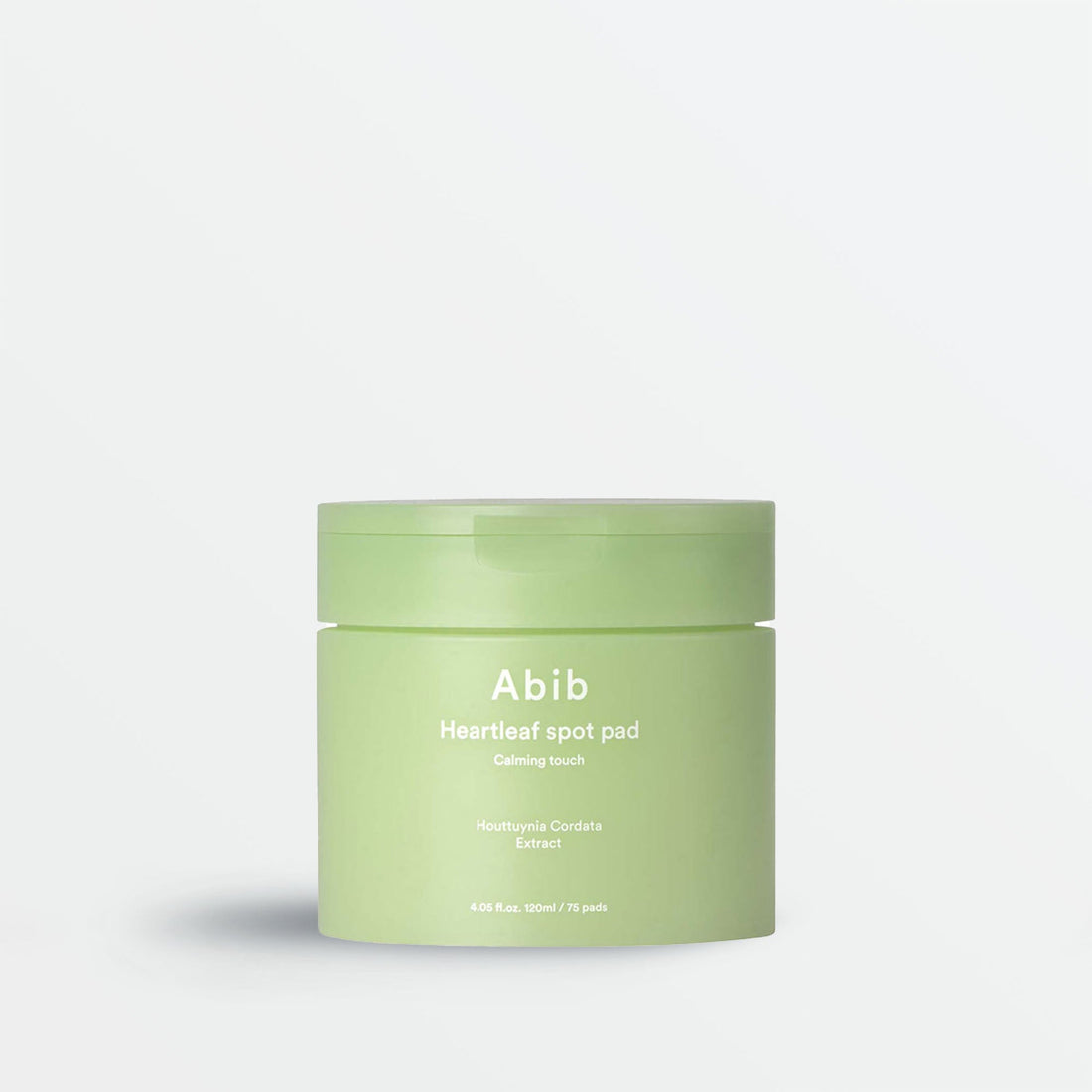 Disques toniques Abib Heartleaf Spot Pad Calming Touch, 75 disques