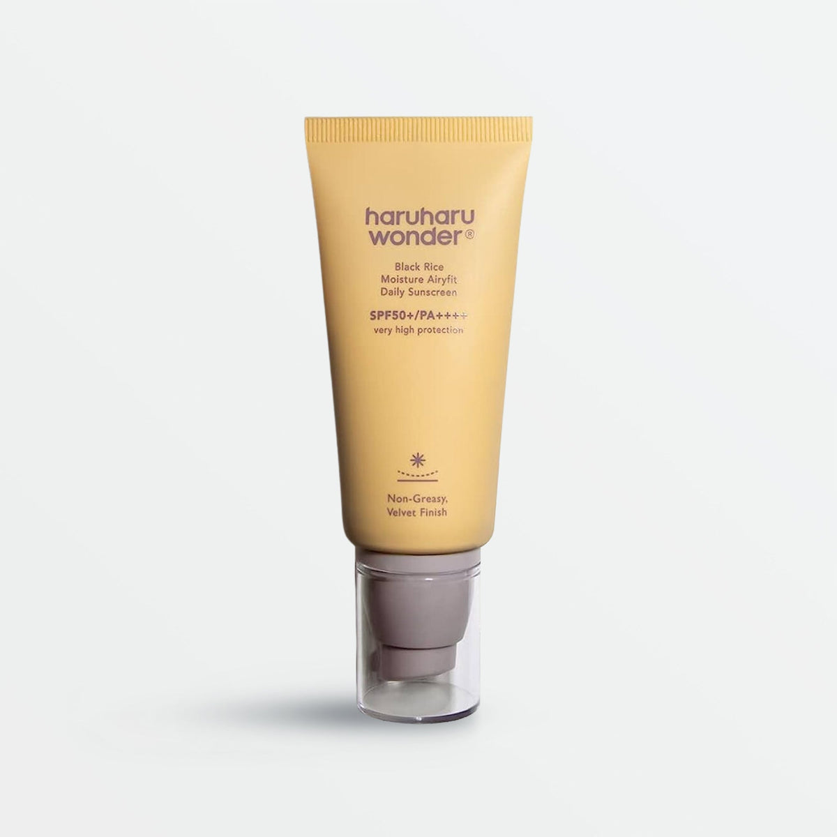 Protection solaire Haruharu Wonder Black Rice Moisture Airyfit SPF50+ PA++++, 50 ml