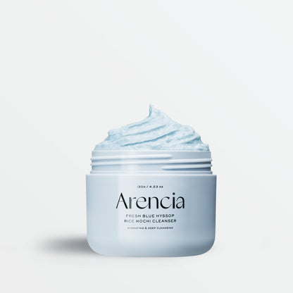 Nettoyant Arencia Blue Hyssop Rice Mochi Cleanser, 120 g