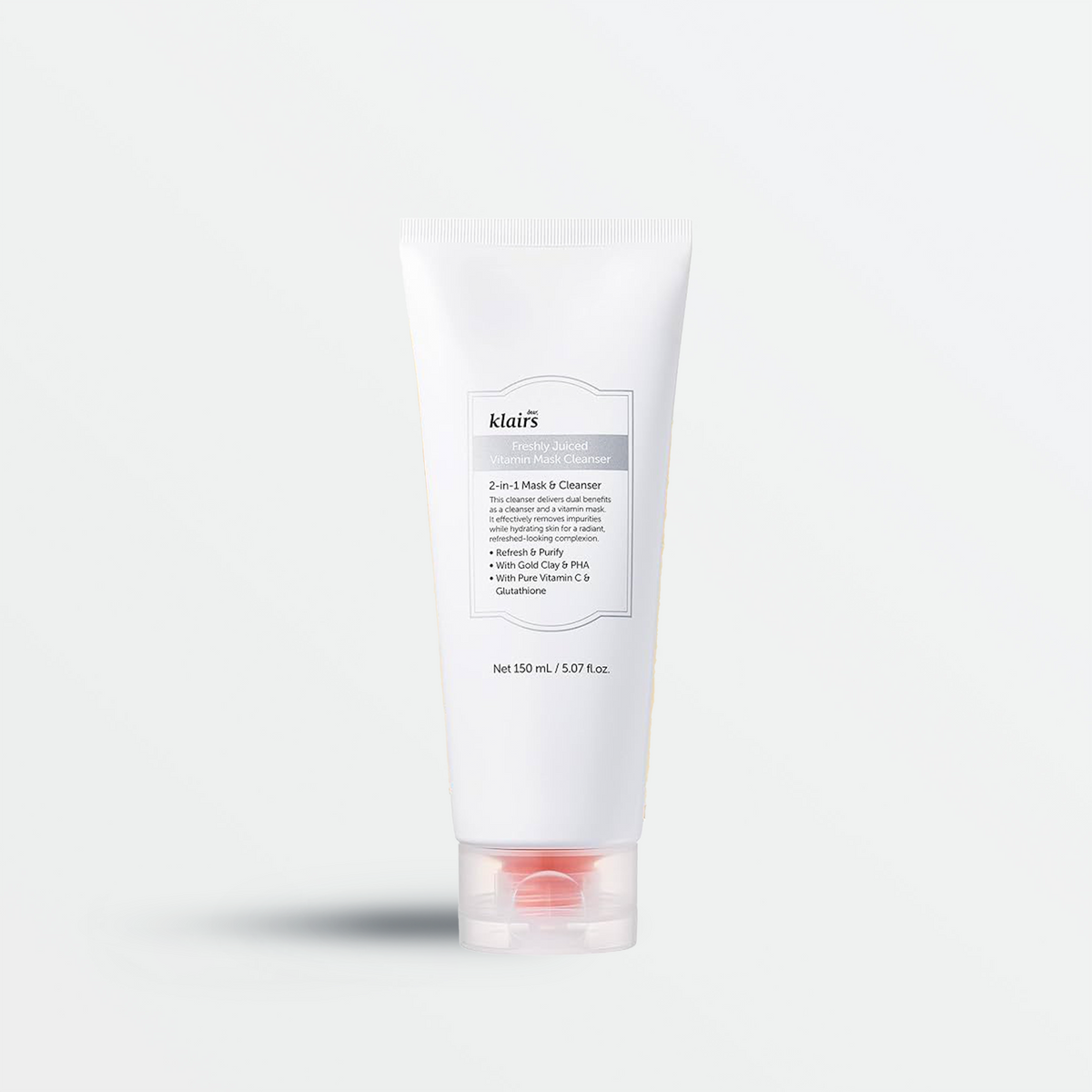 Nettoyant-masque Klairs Freshly Juiced Vitamin Mask Cleanser, 150 ml