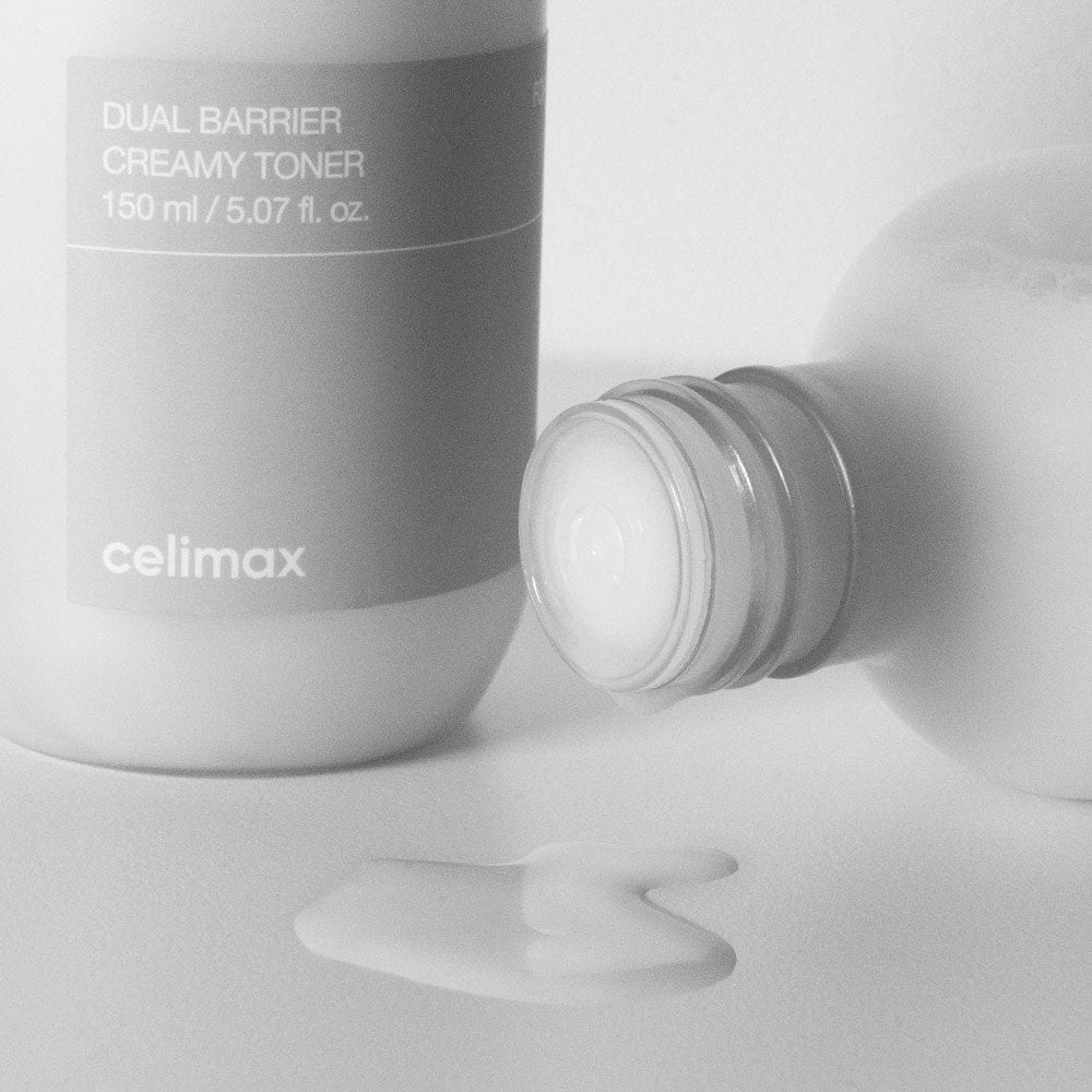 Flacon de lotion ouvert près d&