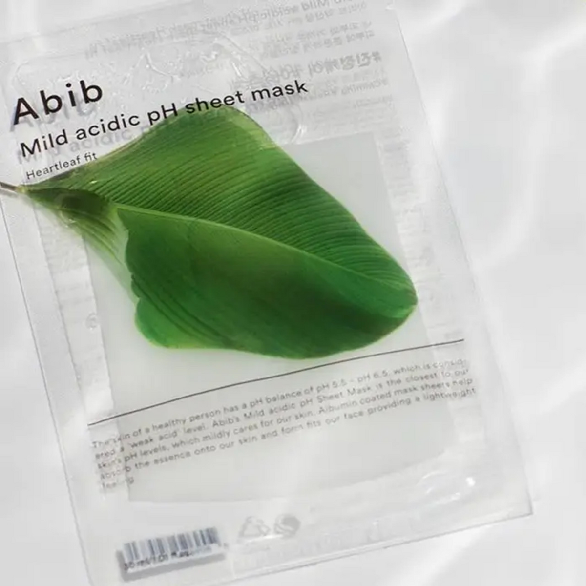 Sachet transparent de masque illustré d&