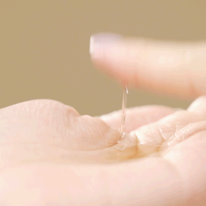 Texture translucide et légèrement filante de l&