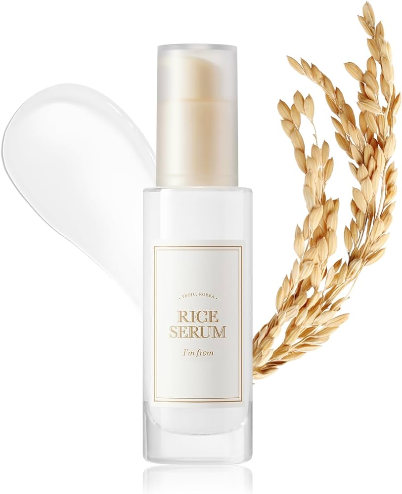 Sérum au riz près d&