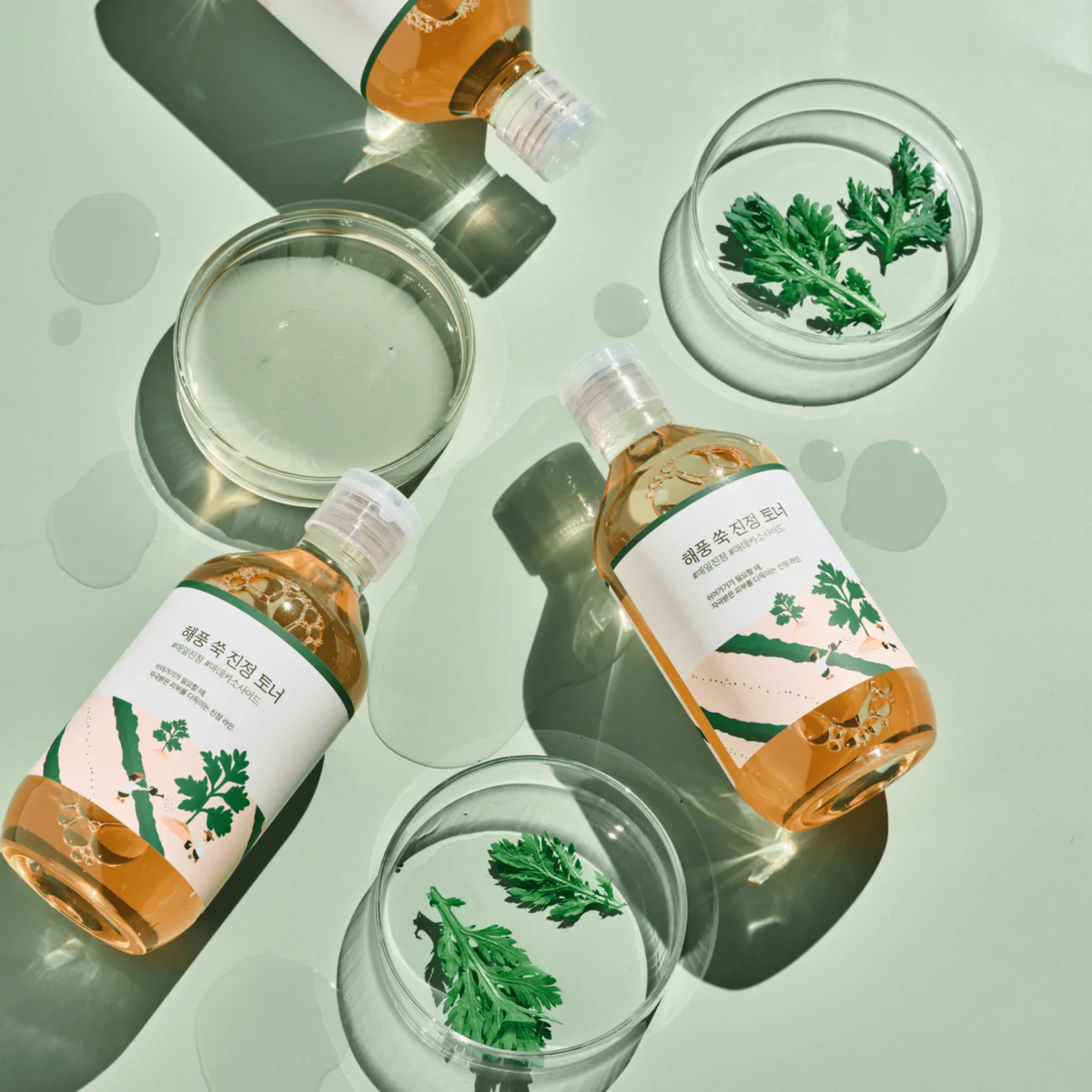 Flacons de lotion à l&