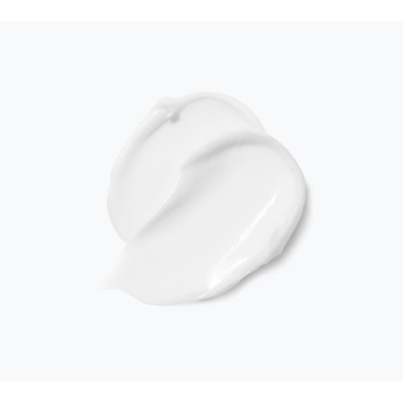 Texture de crème blanche en deux traces superposées
