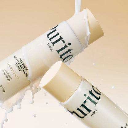 Flacons de lotion à bouchon beige couverts d&